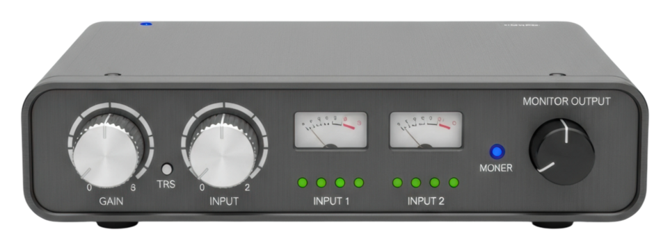 Monitoring audio levels home equipment modern environment isolated on transparent background