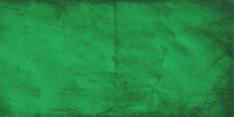 Aged, stained paper texture with a green grunge background paint design