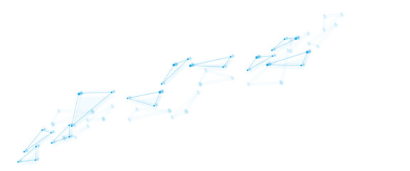 Abstract white, blue digital technology futuristic communication high tech concept background. global network technology concept.