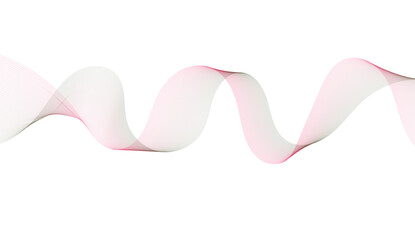 
Vector Illustration of Abstract Wavy Lines on Transparent Background – Perfect for Use in Digital Science Themes, Network Technology Design