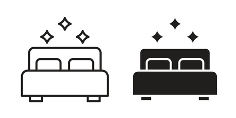 Clean Room icon. Outline, Glyph and Filled Outline Style