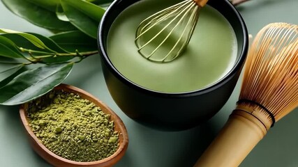 Exploring the rich culture of matcha preparation and the artistry behind traditional tea ceremony practices in serene surroundings