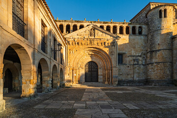 Collegiate Church of Santa Juliana in Santillana del Mar in Spain.