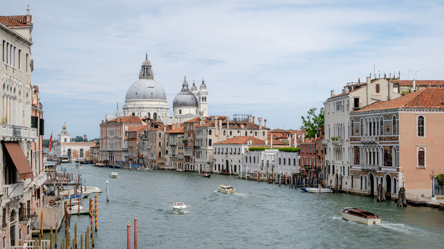 Grand Canal with Basilica di Santa Maria della Salute