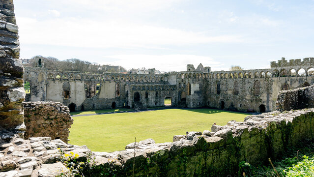 Bishop's Palace ruins in St Davids, Wales