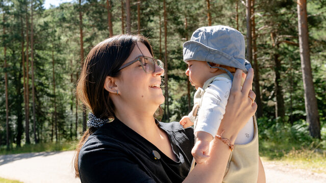 Family enjoying a sunny day in nature at Black Lagoon - Powered by Adobe