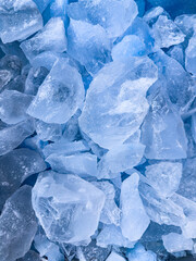 Super Slow Motion of Exploding Ice Shards , Close-up