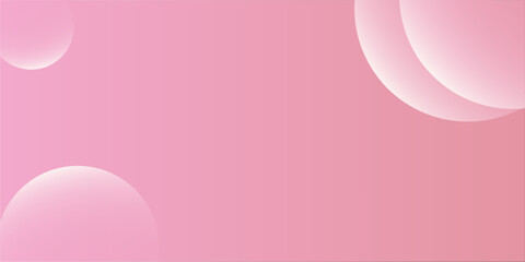 Soft pink background with a smooth texture. The background features overlapping translucent circles, enhancing the pink color. Minimal abstract circles vector gradient background