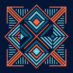 seamless geometric pattern