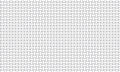 絞った長方形のパターンが並ぶバスケットウィーブのフレーム