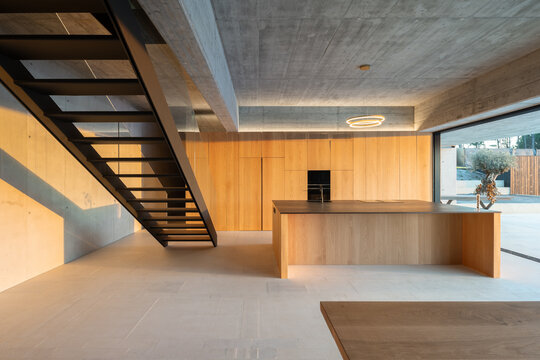 Minimalist luxury interior in Cantabria, Spain