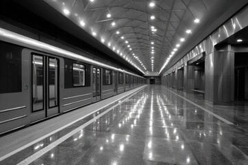 Metro Station Interior