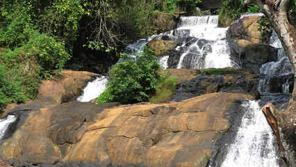 Aruvikuzhy waterfalls, Pallickathode, Kottayam, Kerala, India