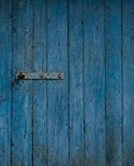 old wooden door