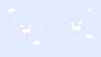 ファンシードリームホースのソーダポップ壁紙★