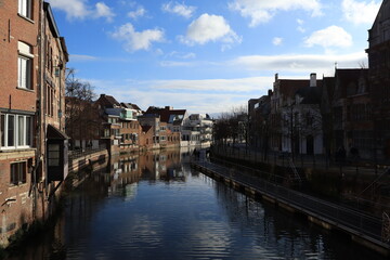 Reflets Sur Canal Malines 