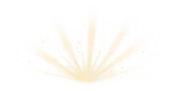 Golden light burst with shimmering bokeh overlaying a dark backdrop for magical effect. - Powered by Adobe