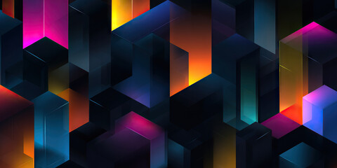 Naklejka na ściany i meble Digital background for tech, AI, data, audio, graphics, etc.