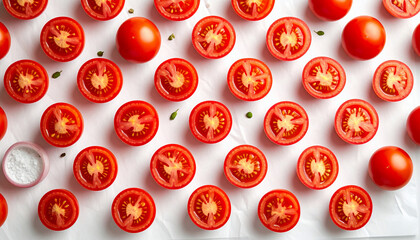 Fresh Tomato Halves Pattern