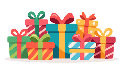 Young girl decorating Christmas tree with ornaments at home