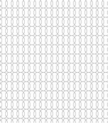 Fototapeta premium Seamless geometric line pattern, repeating abstract minimal background design with thin shapes for modern decorative use