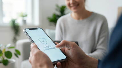 Understanding term life insurance digital consultation home office informative session client-focused context