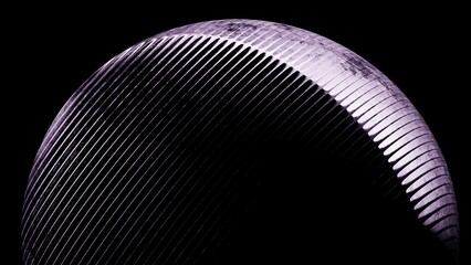 Close-up of Textured Metallic Surface. Modern abstract 3D illustration with clean composition and soft lighting. Ideal for technology projects, branding, web design, presentations and social media.