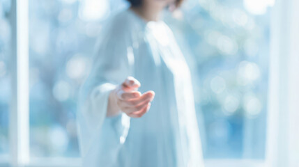 Emotional moment of connection indoor setting photography soft lighting emphasizing term life insurance importance