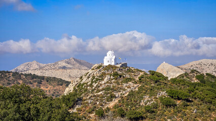 A church at the top of the mountain