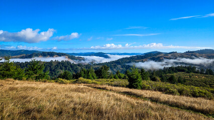 landscape with mountains