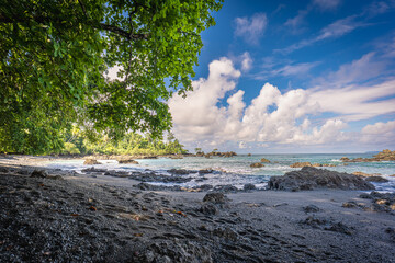 Beach Scenery from the Osa Peninsula in Costa Rica