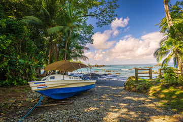 Beach Scenery from the Osa Peninsula in Costa Rica