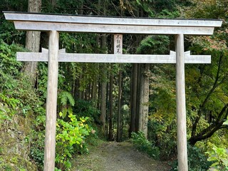 old wooden bridge, Japan 