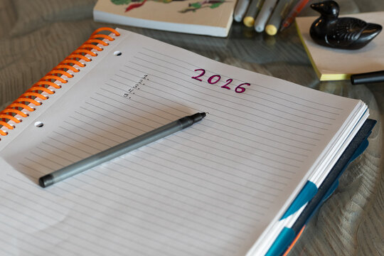 Cuadernos con prop&oacute;sitos para el a&ntilde;o nuevo 2026