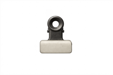 Metal bulldog clip for holding papers and documents