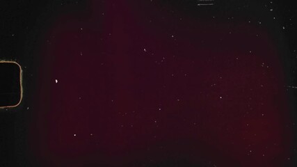 Vintage looping film strip background. 4K reel clutter old tv grain noise frame - Powered by Adobe