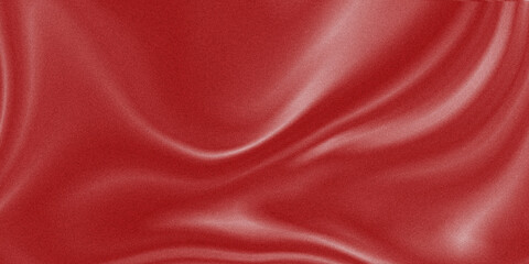 Obraz premium Shimmering red abstract background with elegant wavy lines and fine glitter texture creating a luxurious feel