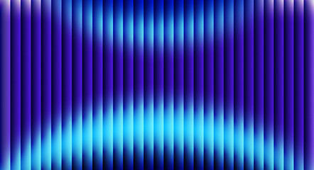 Abstract blue purple striped digital background with vibrant light