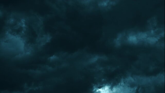Wintry, night sky with fast-scudding clouds.
Winter's stormy night sky and rapidly moving clouds