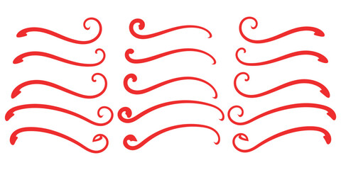 vector, swoosh, retro, swirl, tail, font, line, typography, swash, curve, baseball, vintage, brush, underline, element, ornament, swish, wave, decoration, design, set, stroke, text, team, calligraphy,