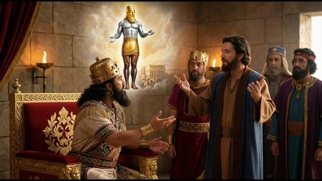 Daniel gave dream to Nebuchadnezzar 