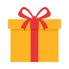 christmas gift box vector illustration