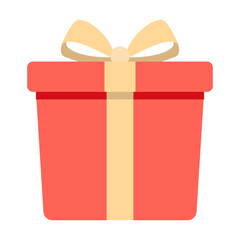 christmas gift box vector illustration