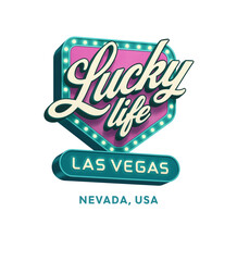 Las vegas vintage design 