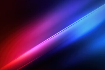 Fototapeta premium Dynamic Gradient of Red and Blue Glows. Abstract Light Play with Vibrant Hues in a Captivating Background