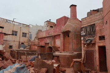 Traditional Pottery Kiln in Safi, Morocco