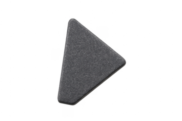 Guitar plectrum made of stone for playing music