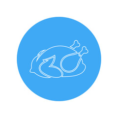 Roast Whole Chicken Icon