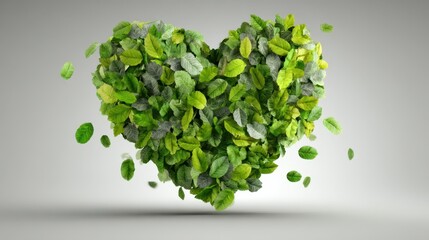 Heart-Shaped Leaves: A Celebration of Love for Nature and Ecology