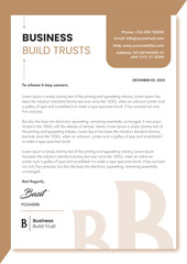 Letterhead Branding Design Template